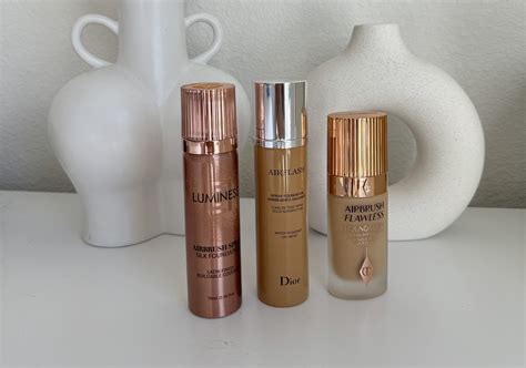 luminess vs Dior foundation